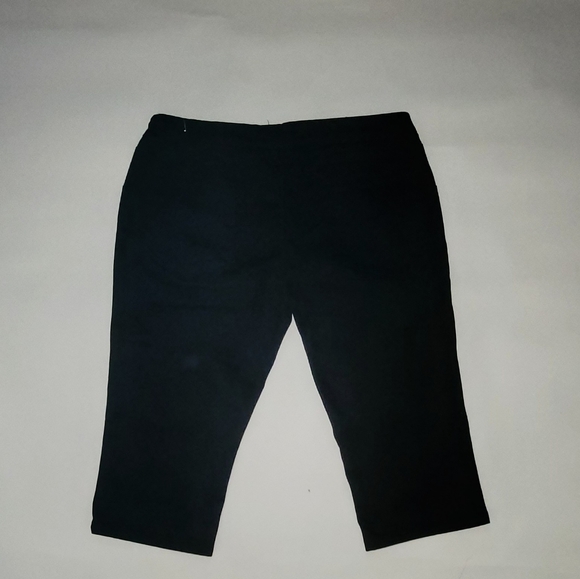 Bum Lifter Black Jean Bermuda Hybrid & Co Super Stretch Shorts Size 15 - Picture 2 of 4